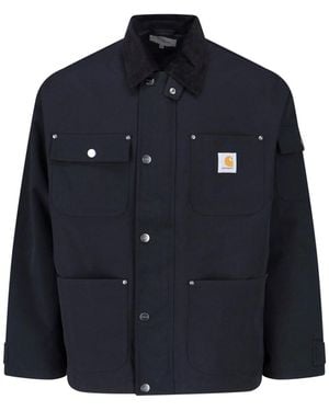 Carhartt Clapton Structured Four Pocket Jacket - Blue