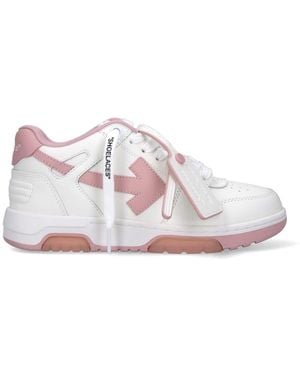 Off-White c/o Virgil Abloh Trainers Upper: Bovine Leather - Pink