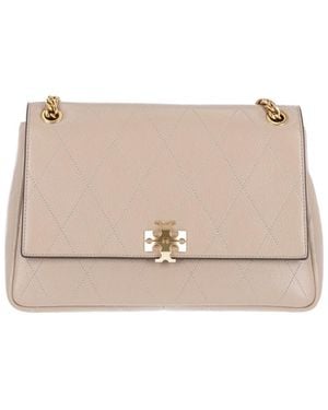 Tory Burch Shoulder Bag "Charlie" - Natural