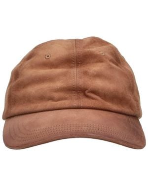 Golden Goose Suede Baseball Cap - Brown