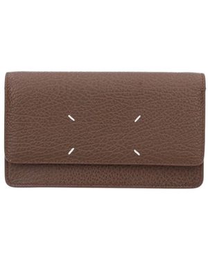 Maison Margiela Wallets Bovine Leather - Brown