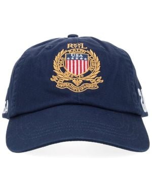 Polo Ralph Lauren 100% Cotton Baseball Cap - Blue