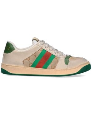 Gucci Screener Trainers - Green