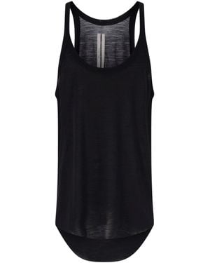 Rick Owens Tank Top "Fog" - Black