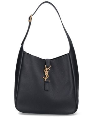 Saint Laurent The 5 À 7 Small And Soft - Black