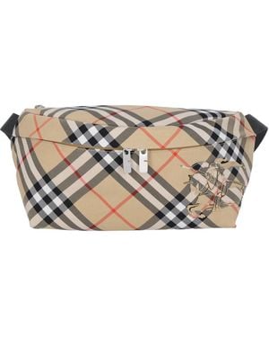 Burberry Ml Essential Belt Bag Cek - White