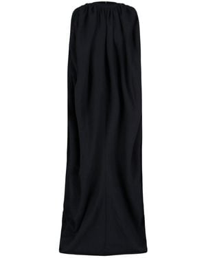 Duran Lantink Abito Maxi Drappeggiato - Nero