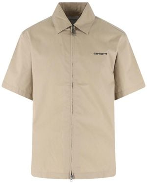 Carhartt Shirt Postal Zip - Natural