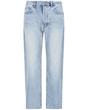Saint Laurent Straight Jeans - Blue