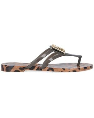 Dolce & Gabbana Flip-Flops "Dg" - White
