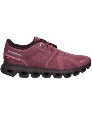On Shoes Trainers "Cloud 6" - Purple