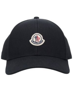 Moncler Baseball Cap Logo - Blue