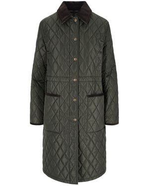 Burberry Giacca "Car Coat" - Grigio