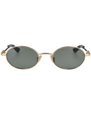 Bottega Veneta Sunglasses "Classic" - Metallic
