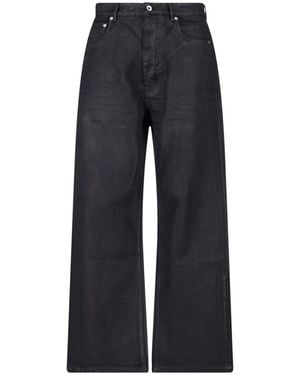 Rick Owens Jeans “Geth Waxed” - Blue