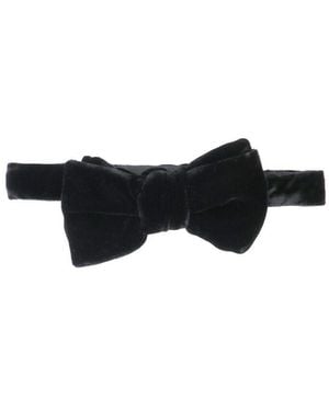Tom Ford Velvet Bow Tie - Black