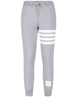 Thom Browne 4-Bar" Track Pants - Gray