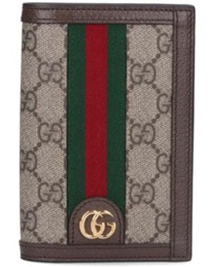 Gucci 'Ophidia' Passport Holder - Natural