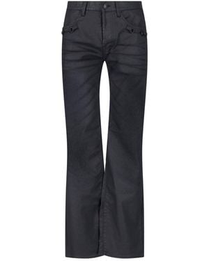 Gucci Flared Jeans "Horsebit" - Blue