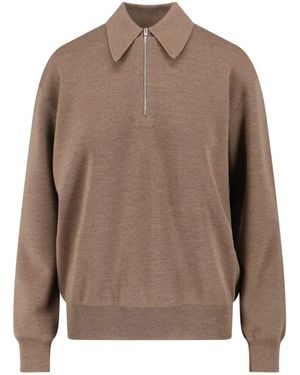 Phoebe Philo Maglione In Lana - Marrone