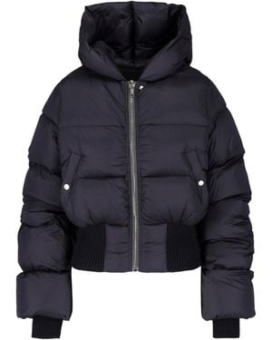 Rick Owens Piumino Imbottito "Tower Cinched" - Blu