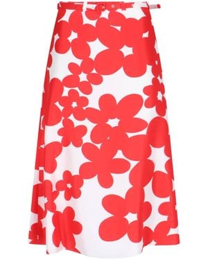 Marni Dillies' Midi Skirt - Red