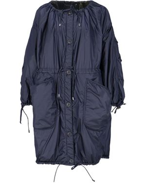 MARFA STANCE "Parachute" Reversible Parka - Blue