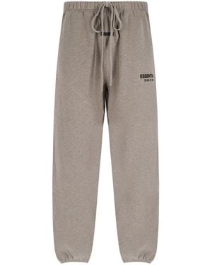 Fear Of God Logo Track Pants - Gray
