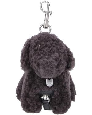 Anya Hindmarch Charm Portachiavi "Poo Bag" - Bianco