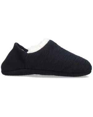 Merippa Slip-On Slippers - Black