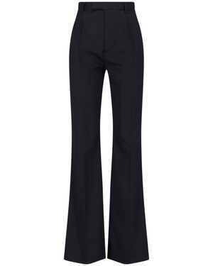Vivienne Westwood Bootcut Wool Trousers - Blue