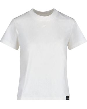 Courreges T-Shirts And Polos Cotton - White