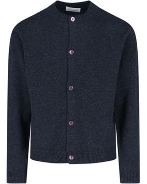 BERNER KUHL 'Boiled Wool' Cardigan - Blue