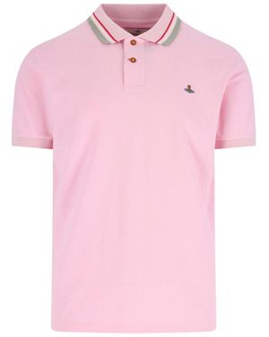 Vivienne Westwood Polo "Orb" - Rosa