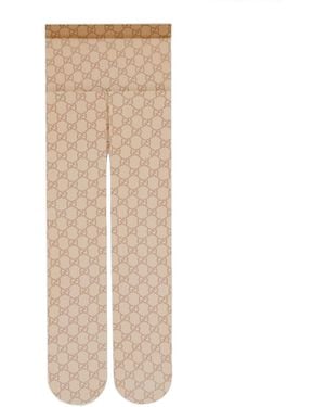 Gucci "Gg" Tights - Natural