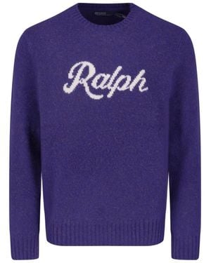 Polo Ralph Lauren Crewneck Wool-Cashmere Jumper - Blue
