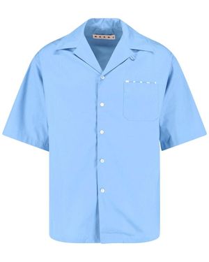 Marni Bowling Shirt - Blue