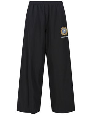 Balenciaga Logo Track Trousers - Black