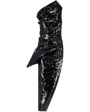 Rick Owens Midi Dress “Walrus” - Black