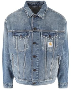 Carhartt Denim Jacket "Halston" - Blue
