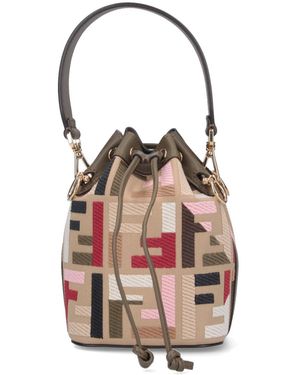 Fendi Borsa Mini "Mon Tresor" - Bianco