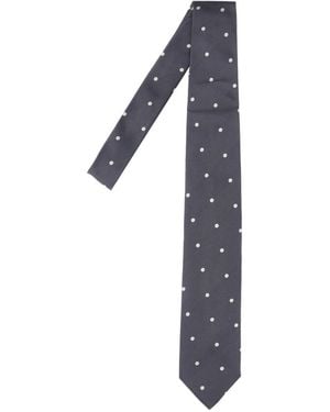 Lardini Silk Tie - Blue