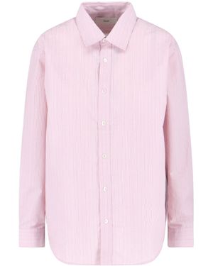 DUNST Striped Shirt - Pink