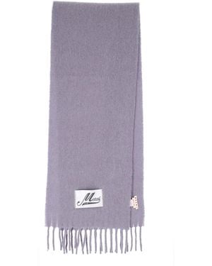 Marni Alpaca Blend Scarf - Purple