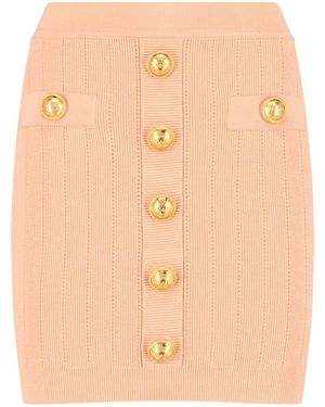Balmain Skirts Viscose - Natural