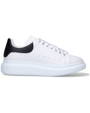 McQueen Trainers Calf Leather - White