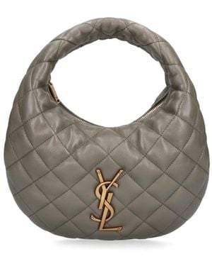 Saint Laurent Hobo Bag "Icarino" - Metallic