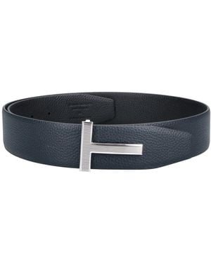Tom Ford Belt "T Icon" - Blue
