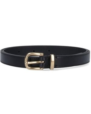 Tonywack Leather Belt - Black