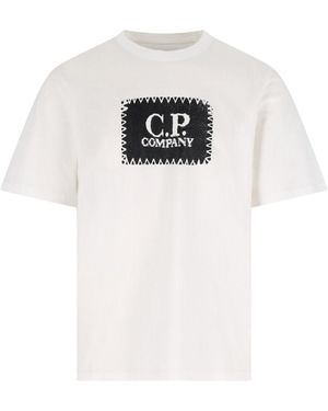C.P. Company Logo T-Shirt - White